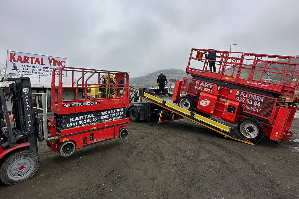 Samsun Forklift Manlift Vinç Kiralama